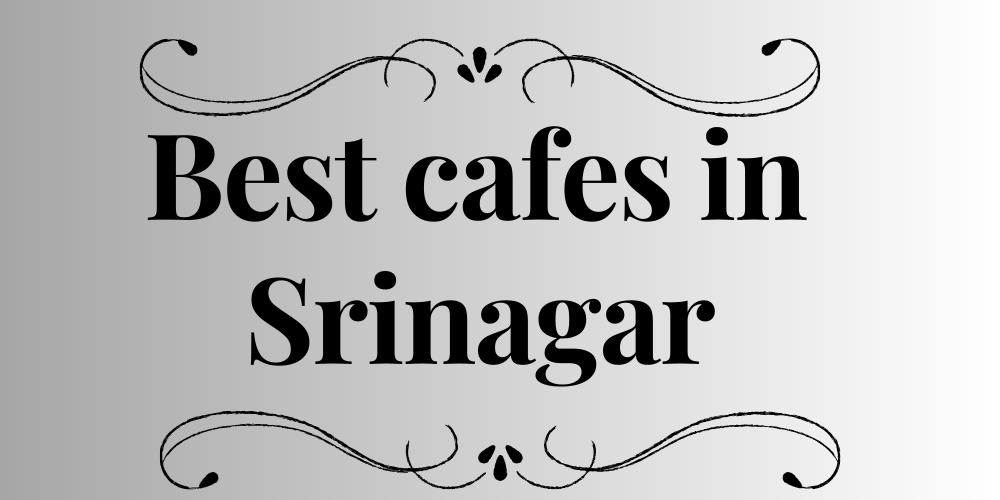 Best cafes in Srinagar