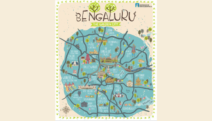 Heritage Map of Bangalore​