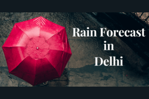 Rainfall in Delhi